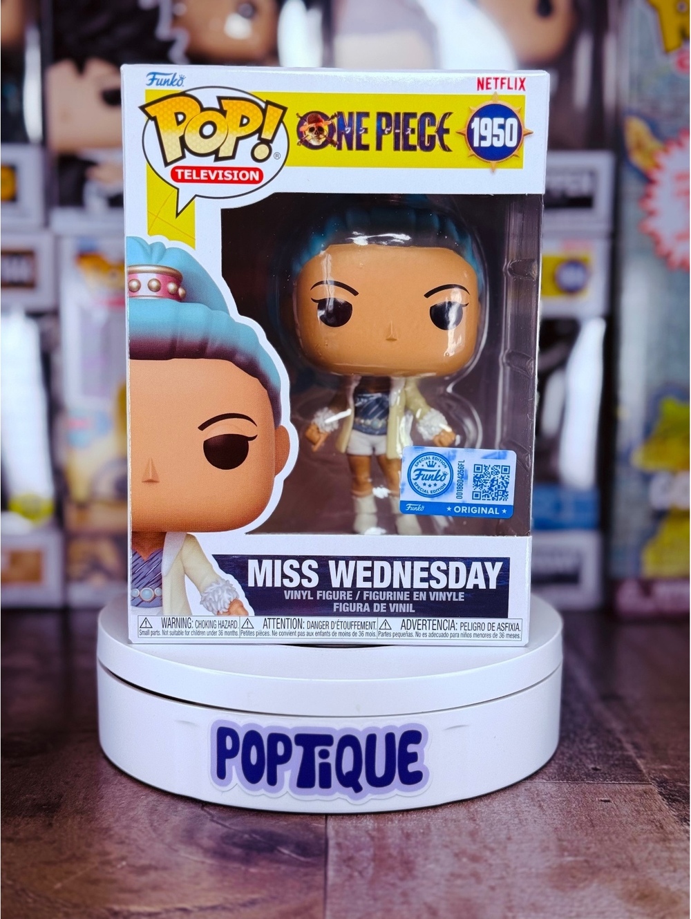 One Piece Live Action Miss Wednesday Funko Pop! #1950 - EE Exclusive
